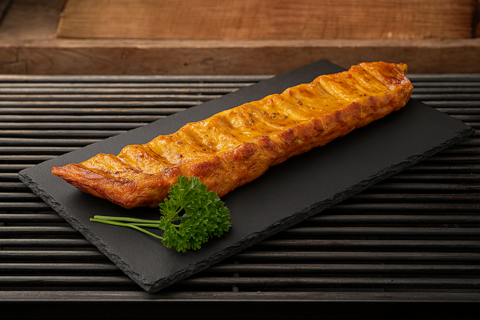 Biologische gemarineerde spareribs